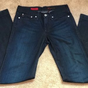 AG ADRIANO GOLDSCHMIED The Glisten Wide Leg Jeans